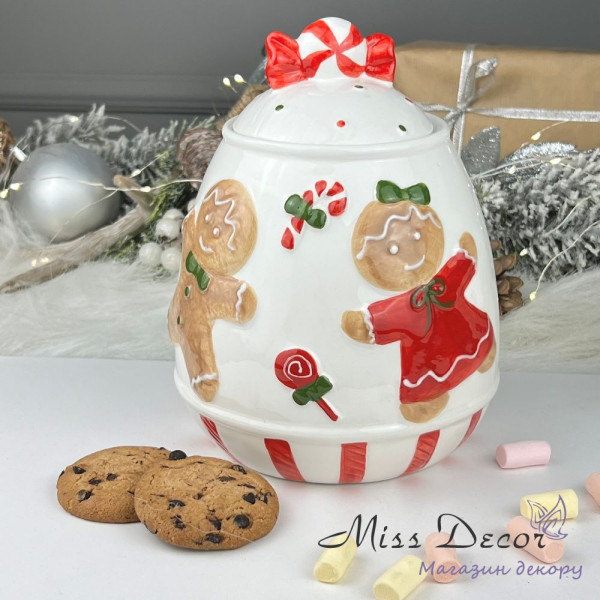 Банка для печива gingerbread без кришки