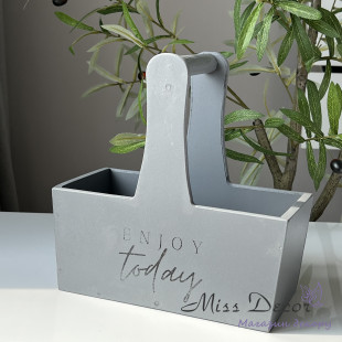 Корзина №146 enjoy today серая
