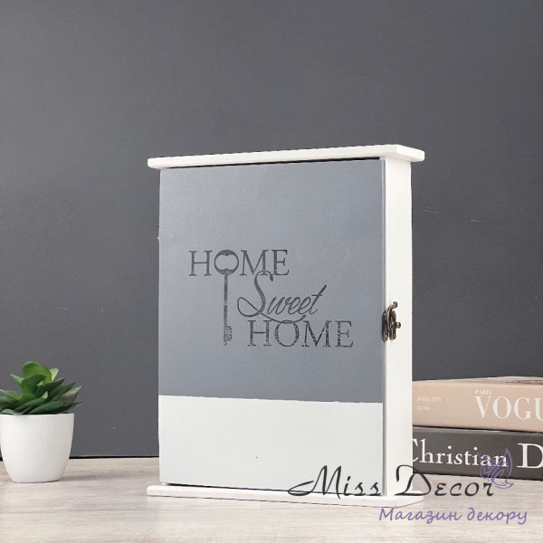 Ключниця home sweet home біла