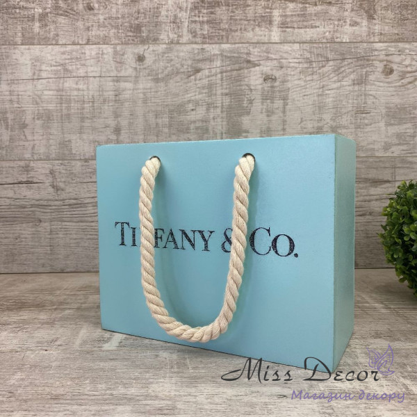 Кашпо пакет tiffany & co середній