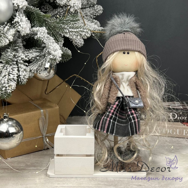 Новорічна лялечка + коробочка