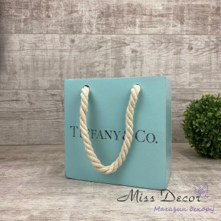 Кашпо пакет tiffany & co малий