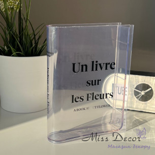 Ваза книга акрил