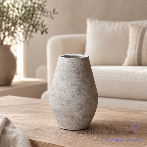 Декоративна ваза у стилі Вабі-Сабі 22 см 