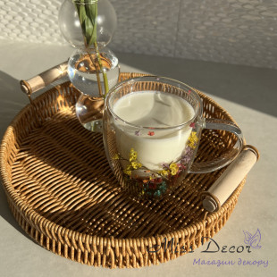 Набір таці з ротангу * 3 штуки 