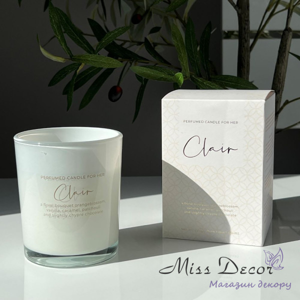 Свеча ароматическая "Clair"