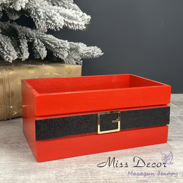 Дерев'яний ящик belt of santa claus