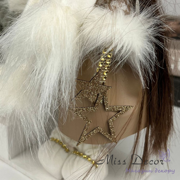 Кукла в юбке + коробочка winter collection