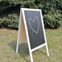 Штендери великий, грифельна дошка на дві сторони. вологостійкий