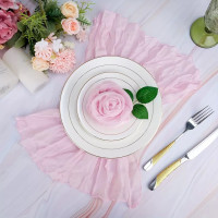 Серветка сервірувальна рожева 50 * 50 см ціна за набір 6 шт ( 1 шт 55 грн) 
