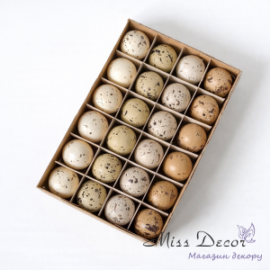 Декоративніі яйця  5 см 24 шт (218W-7108)