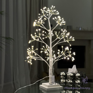 Декоративне led дерево біле 60 см (2606-60-220L-T-WH)