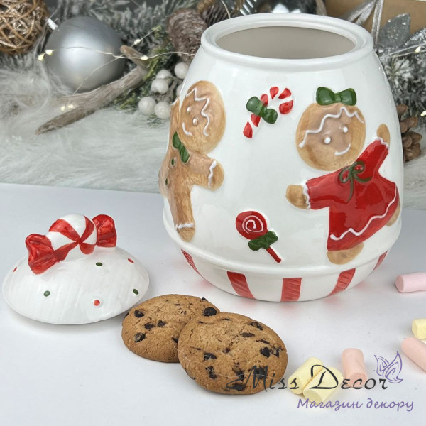 Банка для печива gingerbread без кришки
