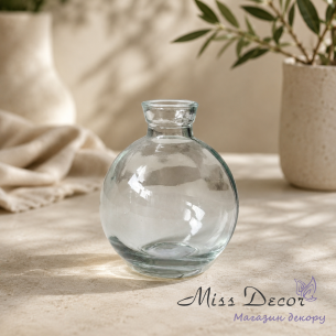 Стеклянная ваза 9.5 см (dx23-072-2)